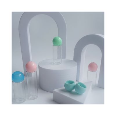 Reciclable 18 mm colorido de tornillo globular tapa de plástico para botella Pedido personalizado aceptado