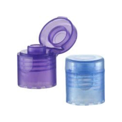 15/415 Colourful Flip Cap Plastic Flip Top Cap para cualquier botella Pedido personalizado aceptado