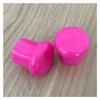 Anillo de auto-sellado 24mm 28mm plástico tapa de botella con tapa de salsa pedido personalizado aceptado