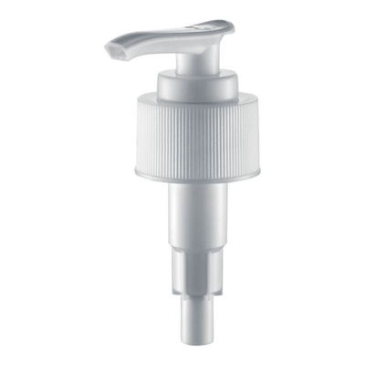 PP plástico de 24 mm 28 mm de cinta lisa de aluminio de cierre de la bomba de loción de mano para la entrega rápida