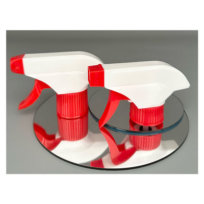 Pedido personalizado aceptado rojo de plástico bomba de mano pulverizador de presión para botellas de desinfección