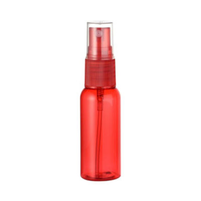 Embalaje OEM / ODM Botella vacía roja de 30 ml con rociador 18/410 y opción de color personalizado