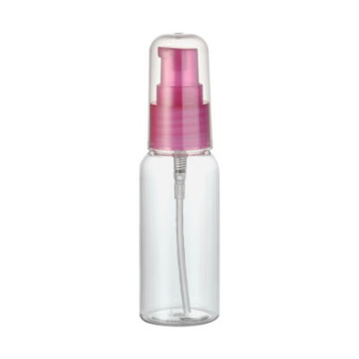 Botella vacía de PET de 40 ml para champú/loción de relleno de nuevo Collar de plástico transparente 30% TT Depósito
